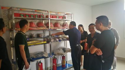 李宏清副局長帶隊深入一線，督導檢查畜牧漁業行業安全生產及消防安全工作